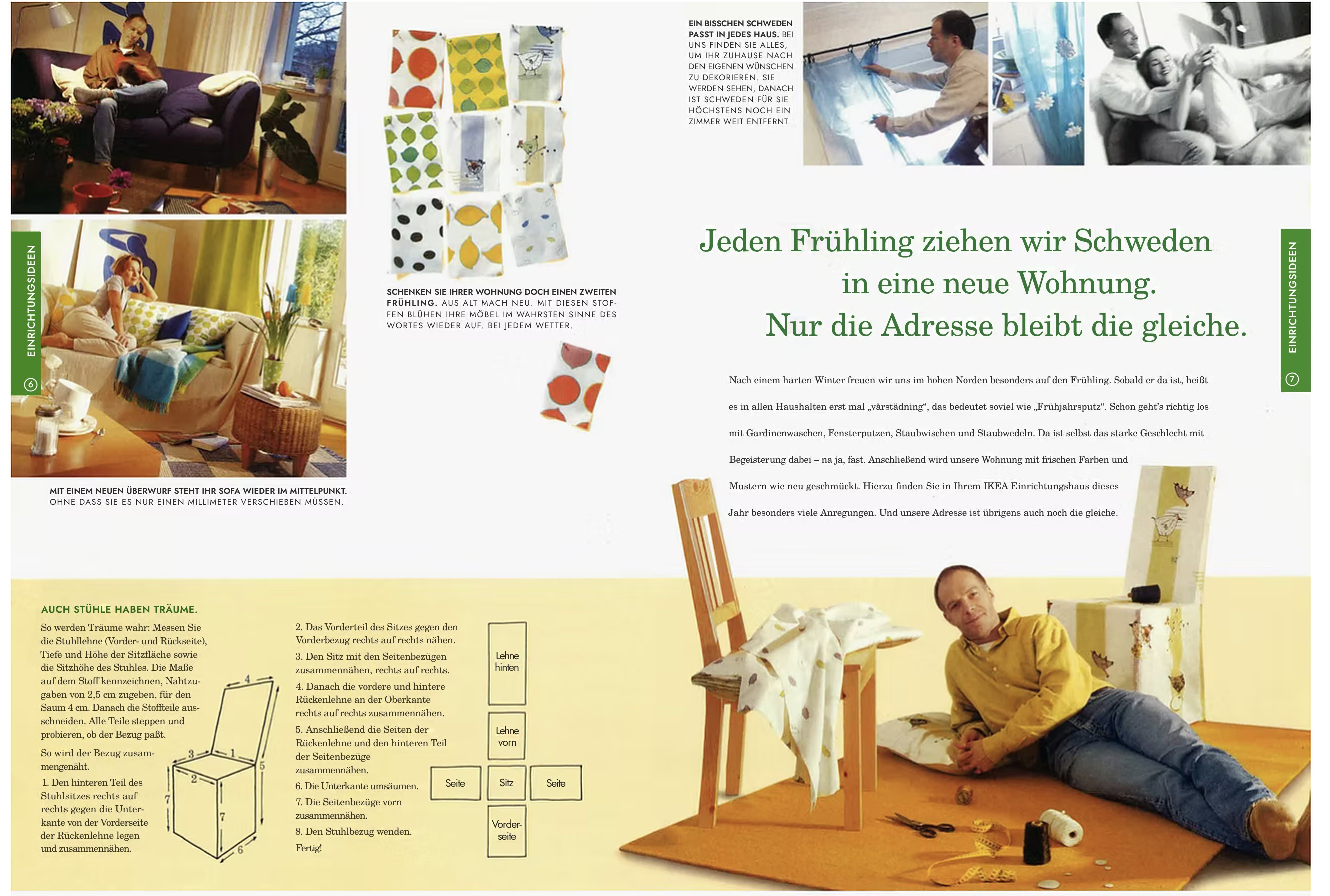 IKEA Prospekt: Doppelseite Einrichtungsideen