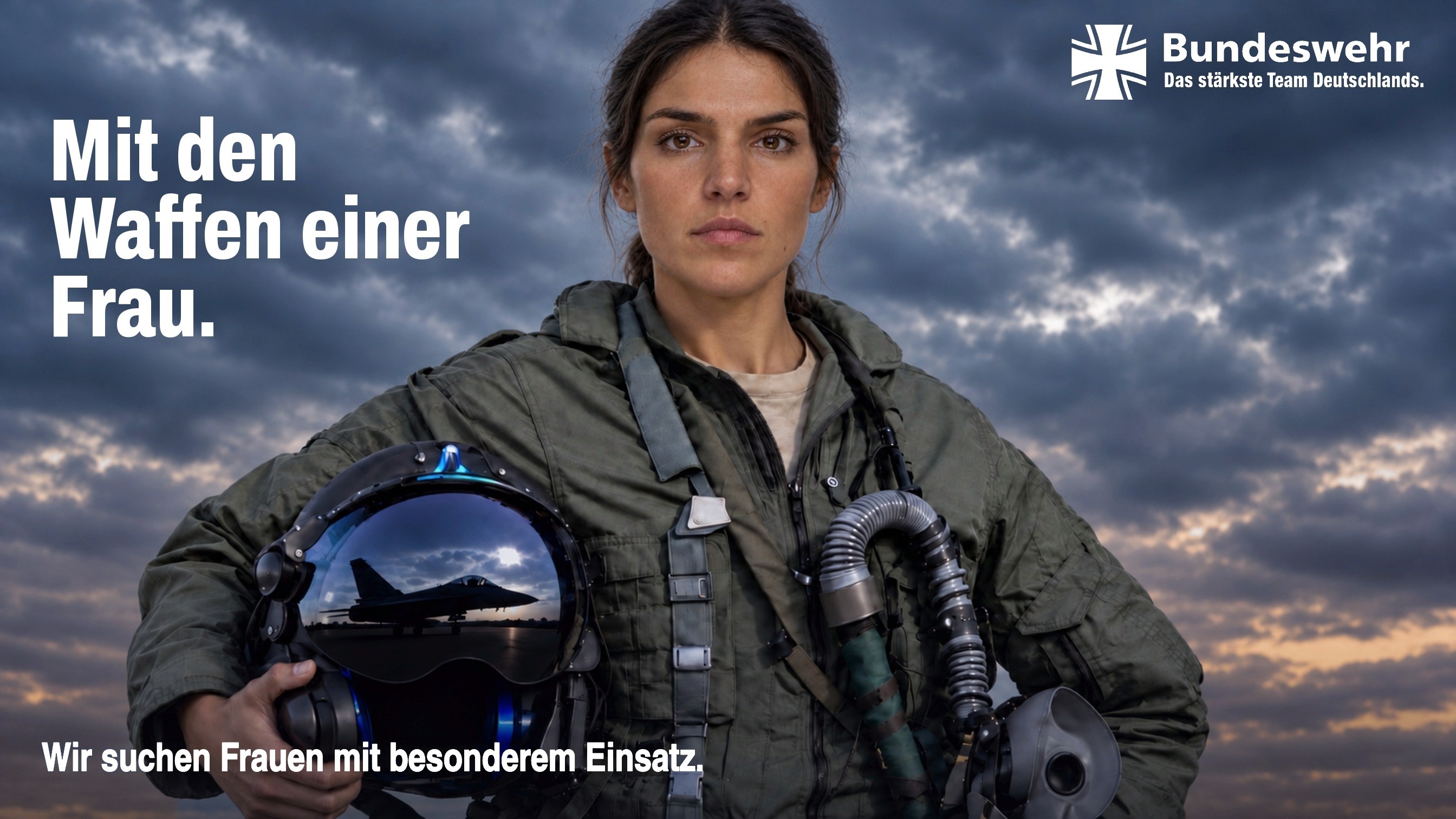 Bundeswehr: Mit den Waffen einer Frau.
